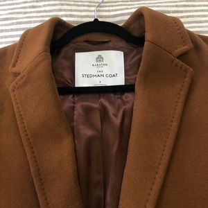 Aritzia Babaton Stevan Coat (single breasted wool coat).